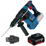 Bosch GBH 18V-26 F + GBA - Rotopercutor SDS-Plus 2.6 J mandrina interschimbabila + Acumulator Li-Ion 18 V 5 Ah