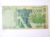 Statele Africii de Vest-Senegal 5000 Franci/Francs BCEAO 2003 la cel mai mic pret