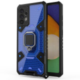 Cumpara ieftin Husa pentru Samsung Galaxy A52 4G / A52 5G / A52s 5G, Techsuit Honeycomb Armor, Blue