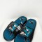 San Jose Sharks papuci de bărbați Colorblock Slipper - S = 39-41 EU