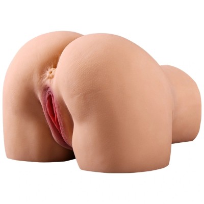 Masturbator No. 14 Vagin&amp;amp;Anus, Material Realist TPE, Super Moale, Natural, 22 cm foto
