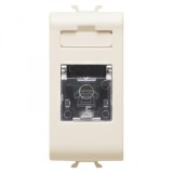 Priza Telefon RJ11 1M Gewiss Chorus Ivory GW11401