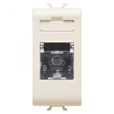 Priza Telefon RJ11 1M Gewiss Chorus Ivory GW11401 foto