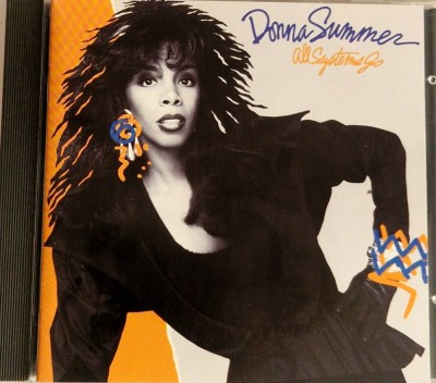 Donna Summer &amp;lrm;&amp;ndash; All Systems Go NM / NM cd muzica dance disco pop Warner Germania 1987 foto