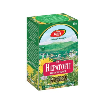 Ceai Hepatofit 50 grame Fares foto