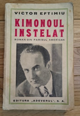 Victor Eftimiu-Chimonoul instelat foto