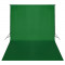 vidaXL Sistem de suport fundal, 500 x 300 cm, verde