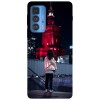 Husa compatibila cu Motorola G20 model Red city lights, Silicon, TPU, Viceversa, Transparent, Carcasa