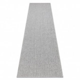 Covor, traversa TIMO 6272 sisal exterior gri deschis, 70x250 cm