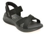Cumpara ieftin Sandale SKECHERS negre, ULTRA FLEX 3.0, din material textil