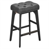 Cumpara ieftin Scaune de bar Vasagle Negru 44x32x66 cm