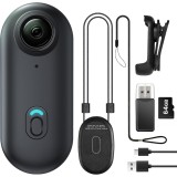 Cumpara ieftin Camera de actiune Technovici 1080P Full HD, rezistenta la apa 30m, WiFi, 64GB card memorie inclus, set