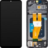 Cumpara ieftin Display cu Touchscreen Samsung Galaxy A05 A055, cu Rama, Negru, Service Pack GH81-24189A