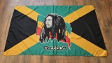 STEAG DECORATIV DIN POLIESTER CU IMAGINEA LUI BOB MARLEY