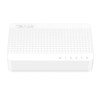 Switch Tenda S105, 5 Port-uri Fast Ethernet, 10/100 Mbps, Alimentare 9V / 0.6A, Alb