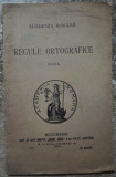 Regule ortografice// Academia Romana, 1904