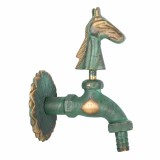 Robinete de Gradina Nostalgice cu Design Cap de Cal, 1/2&quot;