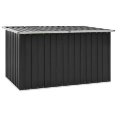 vidaXL Ladă de depozitare pentru grădină, antracit, 171 x 99 x 93 cm