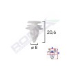 Clipsuri Tapiterie Auto BMW 8x20.6mm Albe, Set 10 Bucati