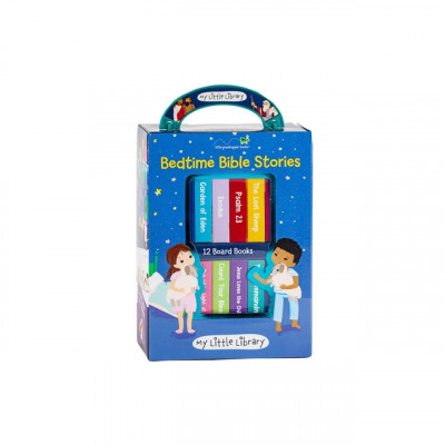 My Little Library: Bedtime Bible Stories (12 Board Books) foto