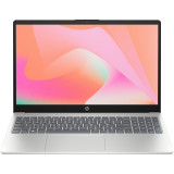Laptop HP 15-fc0009nq, 15.6&quot;, Full HD, AMD Ryzen 7 7730U, 8GB RAM, 512GB SSD, AMD Radeon Graphics, FreeDOS, Natural Silver