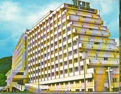 CPIB 15334 - CARTE POSTALA - SANGEORZ BAI. HOTEL HEBE foto