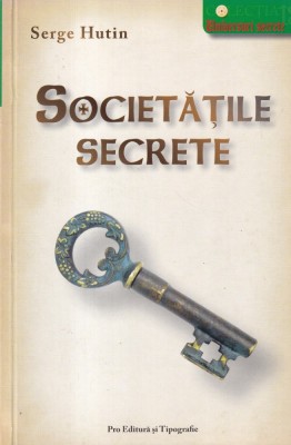 Serge Hutin - Societatile secrete foto