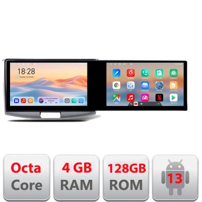 Navigatie VW Passat 2010-2015 Kit-267 Edotec 2 ecrane 8 core 4+128 21.6 inch Incell android Wifi 5Ghz gps internet CarStore Technology foto