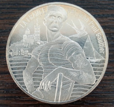 (A50) MONEDA DIN ARGINT FRANTA - 10 EURO 2017, SERIA JEAN PAUL GAULTIER foto