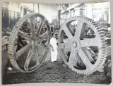 &quot;Roti dintate din otel pentru industria zaharului&quot; fotografie Brazilia 1958