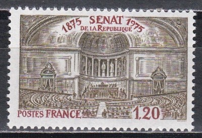 Franta 1975 - A 100-a aniversare a Senatului francez, MNH foto