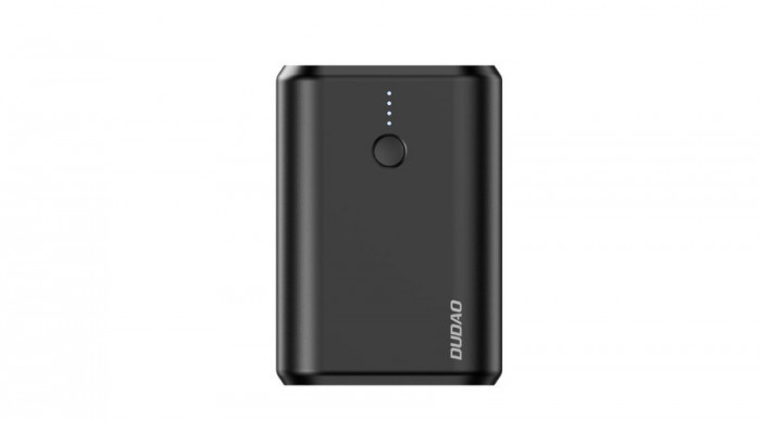 Dudao power bank, 10000 mAh, Power Delivery, Quick Charge 3.0, 22,5 W, negru (K14_Black)