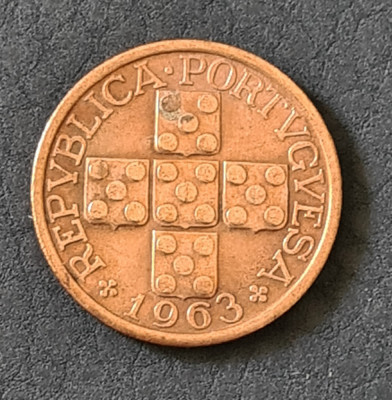 Portugalia X centavos 1963 foto