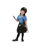 Costum carnaval Politista Albastra pentru Copii 92/104 cm (3-4 ani)