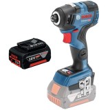 Bosch GDR 18V-200 C + GBA - Masina de insurubat cu impact 200 Nm M4-M12 + Acumulator Li-Ion 18 V 5 Ah