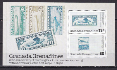 Grenada Grenadines 1978 aviatie MI bl.33 MNH w67 foto