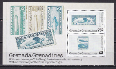 Grenada Grenadines 1978 aviatie MI bl.33 MNH w67 foto