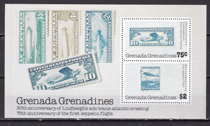 Grenada Grenadines 1978 aviatie MI bl.33 MNH w67