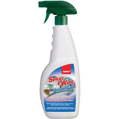 Detergent universal Sano Spray&amp;amp;Wipe, 750ml foto