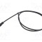 Conector M12 mufă tată drept aurit AMPHENOL -20&divide;80&deg;C