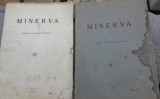 1927 Lot Reviste Minerva (Anul I, nr1 si Nr2), revista sinteza culturala, Iasi