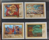 Romania 1973 - Reproduceri de arta cu inscriptie ,,MOSTRA&#039;&#039; MNH (doua poze)