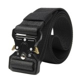 Centura tactica, Militarische Unterstutzung, nylon, 120 cm, negru