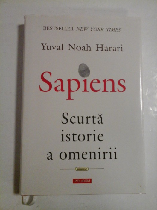 SAPIENS-Scurta istorie a omenirii - Yuval Noah HARARI