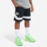 Șort Baschet 900 NBA Negru Copii