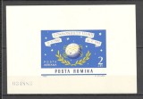 Romania.1964 Posta aeriana:Cosmonautica-Bl. XR.474