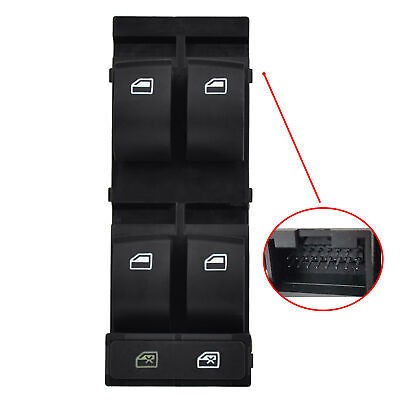 Buton , comutator macara usa Audi A3 (8l), 01.1996-12.1999 , A6 (C5), 05.1997-01.2005, fata, Stanga