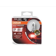 SET 2 BECURI 12V H4 60/55 W NIGHT BREAKER SILVER +100% OSRAM