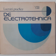 Popescu, Soare, Scriban - Lucrari Practice De Electrotehnica (Poze Cuprins)
