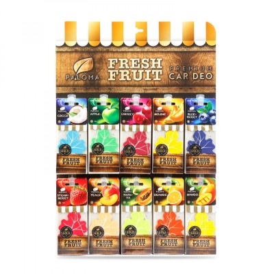 Set odorizant auto Paloma Gold Fresh Fruit - 90 buc Best CarHome foto